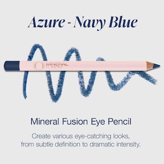 Foto 3 | Foto 3 | Lápiz De Ojos Mineral Fusion Azure Navy Blue 1.2 Ml - Venta Internacional.