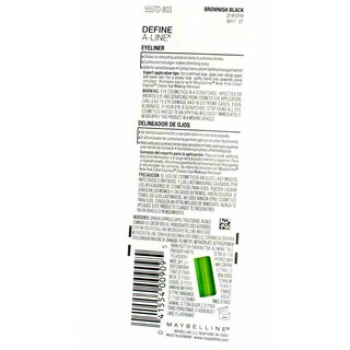 Foto 5 | Foto 5 | Delineador De Ojos Maybelline New York Define-a-line Negro Parduzco - Venta Internacional.