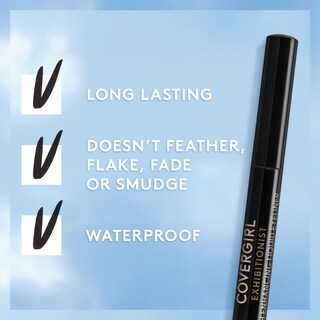 Foto 7 | Foto 7 | Delineador Líquido Covergirl Exhibitionist Lash Enhancing Matte Black - Venta Internacional.