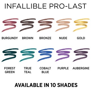 Foto 6 | Foto 6 | Delineador De Ojos L'oreal Paris Infallible Pro-last Waterproof Púrpura - Venta Internacional.