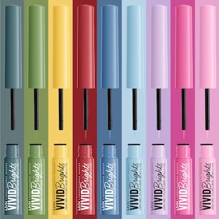 Foto 5 | Foto 5 | Delineador De Ojos Nyx Professional Makeup Vivid Brights Liquid Blue - Venta Internacional.