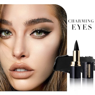Foto 3 | Foto 3 | Delineador De Ojos En Gel Miss Rose M Black A Prueba De Manchas Para Mujer - Venta Internacional.