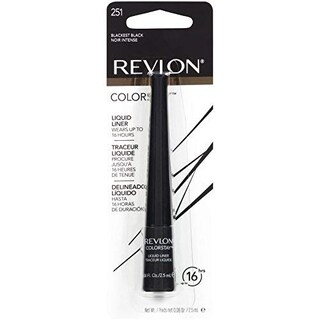 Foto 2 | Foto 2 | Delineador Líquido Revlon Colorstay Blackest Black 251 2.5 Ml - Venta Internacional