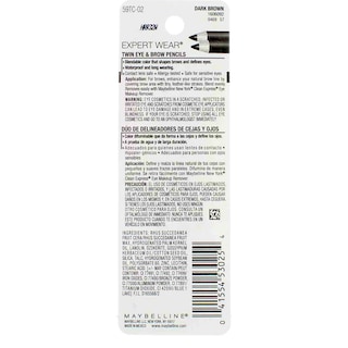 Foto 3 | Foto 3 | Maquillaje Maybelline New York Expert Wear Twin Bow & Eye Pencils - Venta Internacional.