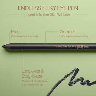 Foto 4 | Foto 4 | Eyeliner Pixi Endless Silky Eye Pen Black Noir Waterproof - Venta Internacional.