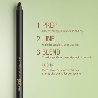 Foto 5 | Foto 5 | Eyeliner Pixi Endless Silky Eye Pen Black Noir Waterproof - Venta Internacional.