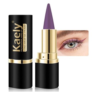 Foto 1 | Foto 1 | Lápiz Delineador De Ojos En Gel Kaely, Morado Claro, Impermeable, A Prueba De Manchas - Venta Internacional.
