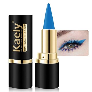 Foto 1 | Foto 1 | Lápiz Delineador De Ojos En Gel Kaely, Azul Claro, Impermeable, A Prueba De Manchas - Venta Internacional.