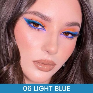 Foto 3 | Foto 3 | Lápiz Delineador De Ojos En Gel Kaely, Azul Claro, Impermeable, A Prueba De Manchas - Venta Internacional.