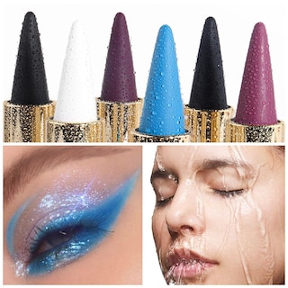 Foto 5 | Foto 5 | Lápiz Delineador De Ojos En Gel Kaely, Azul Claro, Impermeable, A Prueba De Manchas - Venta Internacional.
