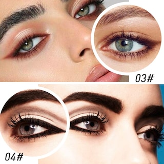 Foto 5 | Foto 5 | Set De Lápices Delineadores De Ojos Kaely, Negro, Marrón, Plateado Y Gris, Impermeable - Venta Internacional.