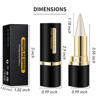 Foto 7 | Foto 7 | Set De Lápices Delineadores De Ojos Kaely, Negro, Marrón, Plateado Y Gris, Impermeable - Venta Internacional.