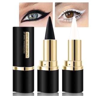 Foto 1 | Foto 1 | Set De Lápices Delineadores De Ojos En Gel Kaely, Negros Y Blancos, Impermeables, 2 Unidades - Venta Internacional.