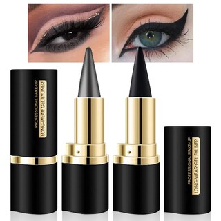 Foto 1 | Foto 1 | Set De Lápices Delineadores De Ojos Kaely, Gel Negro Y Gris, Impermeable, A Prueba De Manchas - Venta Internacional.