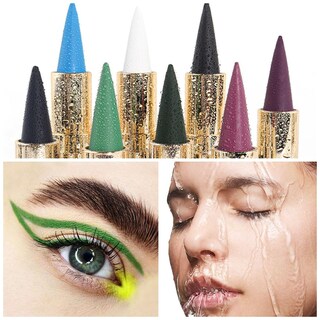 Foto 5 | Foto 5 | Lápiz Delineador De Ojos En Gel Kaely, Verde Oscuro, Impermeable, A Prueba De Manchas - Venta Internacional.