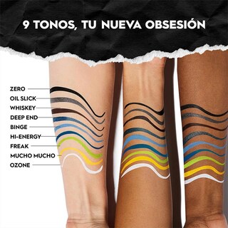 Foto 5 | Foto 5 | Delineador Líquido Urban Decay 24/7 Inks Oil Slick Gunmetal Shimmer - Venta Internacional.