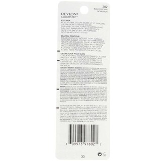 Foto 3 | Foto 3 | Delineador De Ojos Revlon Colorstay Negro Y Marrón Paquete De 14 - Venta Internacional.