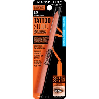 Foto 6 | Foto 6 | Lápiz Delineador De Ojos Maybelline New York Tattoo Studio Orange - Venta Internacional.
