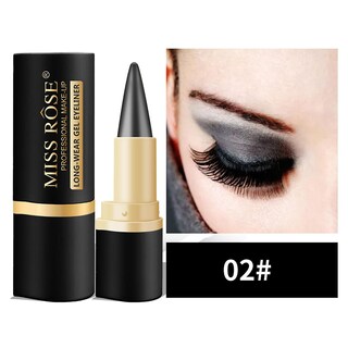 Foto 2 | Foto 2 | Delineador De Ojos Huoguo  Impermeable  Mate  De Secado Rápido  Negro - Venta Internacional.