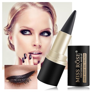 Foto 2 | Foto 2 | Delineador De Ojos Impermeable Huoguo Matte Negro De Secado Rápido 26 G - Venta Internacional.