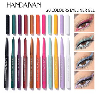 Foto 4 | Foto 4 | Delineador De Ojos Huoguo Delineador De Gel Impermeable Con Neón Pastel 20 Unidades/caja - Venta Internacional.