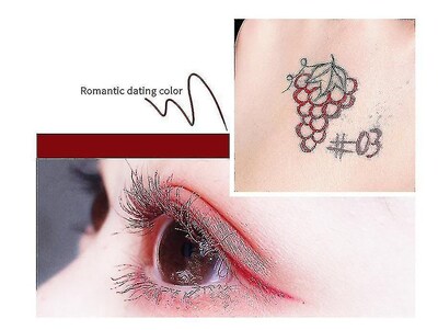Foto 2 | Foto 2 | Delineador De Ojos Huoguo Professional Cosmetics Ink Liner  Rojo Oxidado - Venta Internacional.