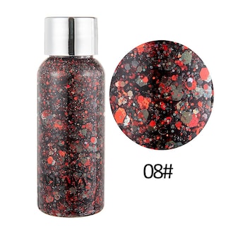 Foto 3 | Foto 3 | Delineador De Ojos Y Sombra De Ojos En Gel Líquido Con Purpurina Para Rostro Y Cuerpo 10 Ml - Venta Internacional.
