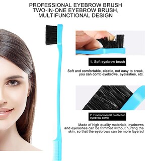 Foto 4 | Foto 4 | Cepillo Tipo Peine 2 En 1 Para Cejas Flequillos Y Pestañas - Huoguo - Venta Internacional.