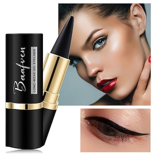 Foto 2 | Foto 2 | Delineador De Ojos Impermeable Huoguo Matte Negro De Secado Rápido 26 G - Venta Internacional.
