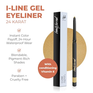 Foto 2 | Foto 2 | Delineador De Ojos Beauty For Real I-line 24-7 24 Quilates Oro Metalizado - Venta Internacional.