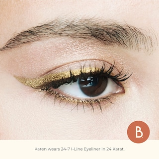 Foto 4 | Foto 4 | Delineador De Ojos Beauty For Real I-line 24-7 24 Quilates Oro Metalizado - Venta Internacional.