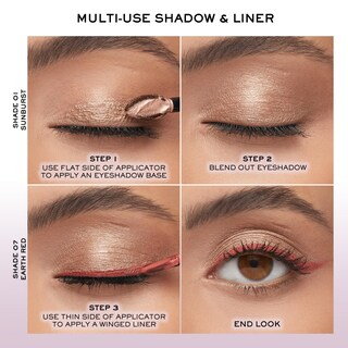 Foto 7 | Foto 7 | Sombra De Ojos Líquida Y Delineador De Ojos Lancôme Idôle Tint 07 Earth Red - Venta Internacional.