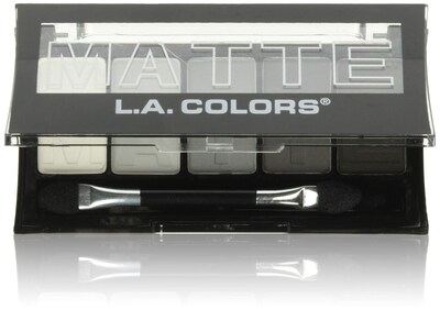 Foto 1 | Foto 1 | Sombra De Ojos L.a. Colors, 5 Colores, Encaje Negro Mate, 2,3 Ml - Venta Internacional.