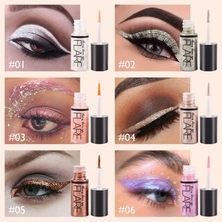 Foto 2 | Foto 2 | Set De Maquillaje Evpct Glitter Liquid Eyeliner Eye Glitter, 10 Colores - Venta Internacional.