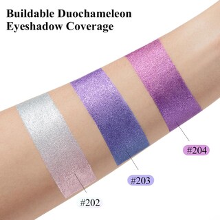 Foto 6 | Foto 6 | Set De Sombras De Ojos Luxaza Pro Longwear Cream, 3 Unidades, Degradado - Venta Internacional.