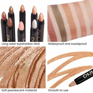 Foto 4 | Foto 4 | Set De Barras Iluminadoras Para Sombra De Ojos Color Crema Evpct Para Mujer, 8 Unidades - Venta Internacional.