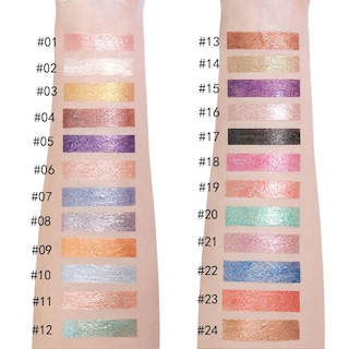 Foto 4 | Foto 4 | Set De Sombras De Ojos Liquid Shimmery Glitter Evpct 23# - Venta Internacional.