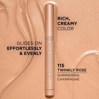 Foto 2 | Foto 2 | Sombra De Ojos L'oréal Paris Le Shadow Stick 115 Twinkly Rose - Venta Internacional.