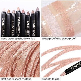 Foto 4 | Foto 4 | Set De Barras De Sombra De Ojos Color Crema Evpct Waterproof Champagne - Venta Internacional.