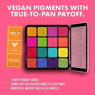 Foto 3 | Foto 3 | Paleta De Sombras De Ojos Nyx Professional Makeup Ultimate Shadow - Venta Internacional.