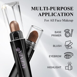Foto 7 | Foto 7 | Set De Sombras De Ojos Luxaza Matte Shimmer Creamy Brown Gold Nude - Venta Internacional.