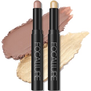 Foto 1 | Foto 1 | Crema Para Sombra De Ojos En Barra, Iluminador Focallure, Impermeable, 2 Unidades - Venta Internacional.