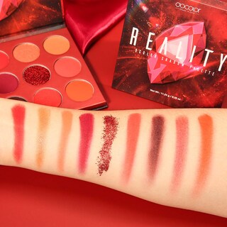 Foto 3 | Foto 3 | Paleta De Sombras De Ojos Docolor Red Gemstone 9 Colores Y0912-3 - Venta Internacional.