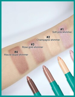 Foto 5 | Foto 5 | Eyeshadow Stick Erinde Iluminador De Ojos A Prueba De Agua, Color Malva Y Marrón - Venta Internacional.