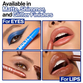 Foto 2 | Foto 2 | Delineador De Ojos En Crema, Multiadherente, Pestañas Azules Húmedas Y Silvestres - Venta Internacional.