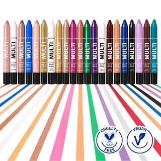 Foto 3 | Foto 3 | Delineador De Ojos En Crema, Multiadherente, Pestañas Azules Húmedas Y Silvestres - Venta Internacional.