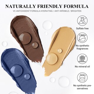 Foto 3 | Foto 3 | Barra De Sombra De Ojos Luxaza Pro Longwear Matte, 3 Unidades, Color Vaquero - Venta Internacional.