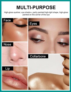 Foto 6 | Foto 6 | Eyeshadow Stick Eye Brighener Eye Brighener Waterproof Rose - Venta Internacional.