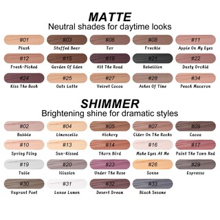 Foto 7 | Foto 7 | Sombra De Ojos En Barra Focallure, Sin Pliegues, Cremosa, Mate Y Brillante - Venta Internacional.