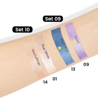 Foto 6 | Foto 6 | Set De Barras De Sombra De Ojos En Crema Evpect Violet Y Royal Blue, 2 Unidades - Venta Internacional.